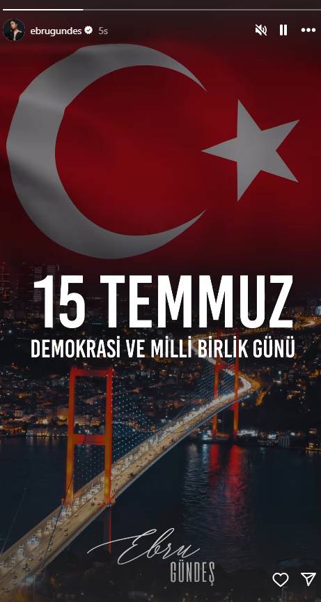 Ünlü isimlerden 15 Temmuz mesajları! 6